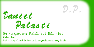 daniel palasti business card